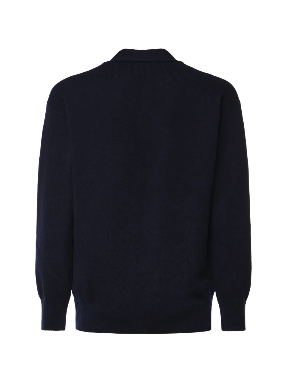 Fay Wollen vest met V-hals Blauw