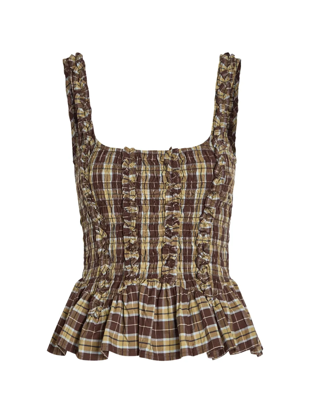 DAMSON MADDER Raphi Cami top - Marrone