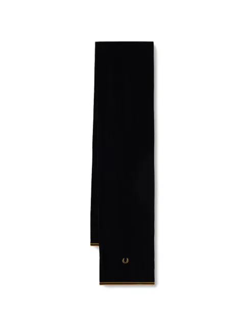 Fred Perry Laurel Wreath tipped scarf