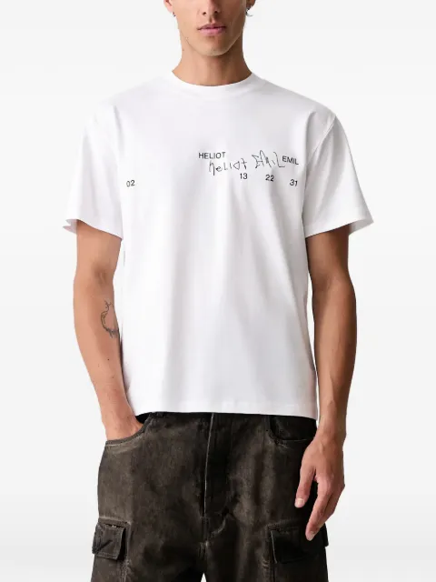 HELIOT EMIL Fulgens logo-print short-sleeve T-shirt