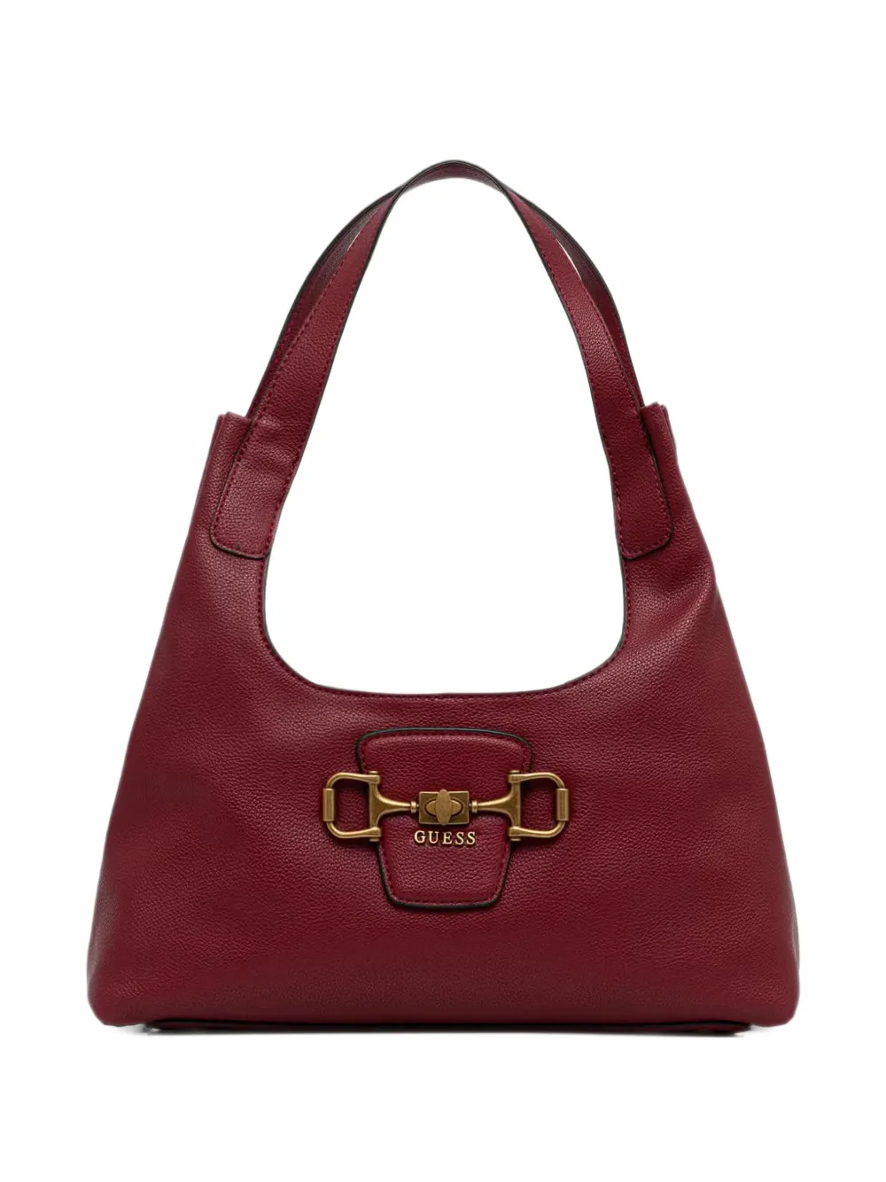 GUESS USA Sunset horsebit-detail shoulder bag - Rosso