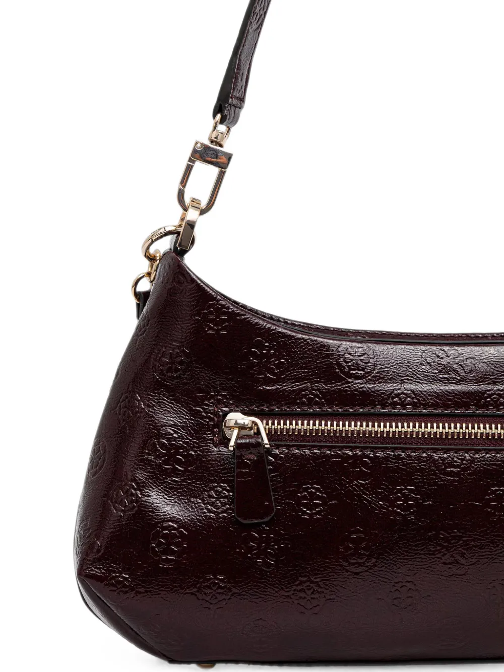 GUESS USA Carmella schoudertas met logo-reliëf Rood