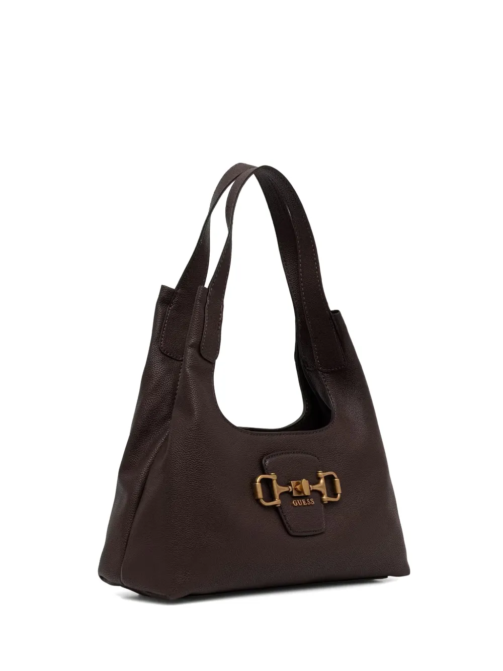 GUESS USA Sunset Horsebit bewerkte shopper Bruin