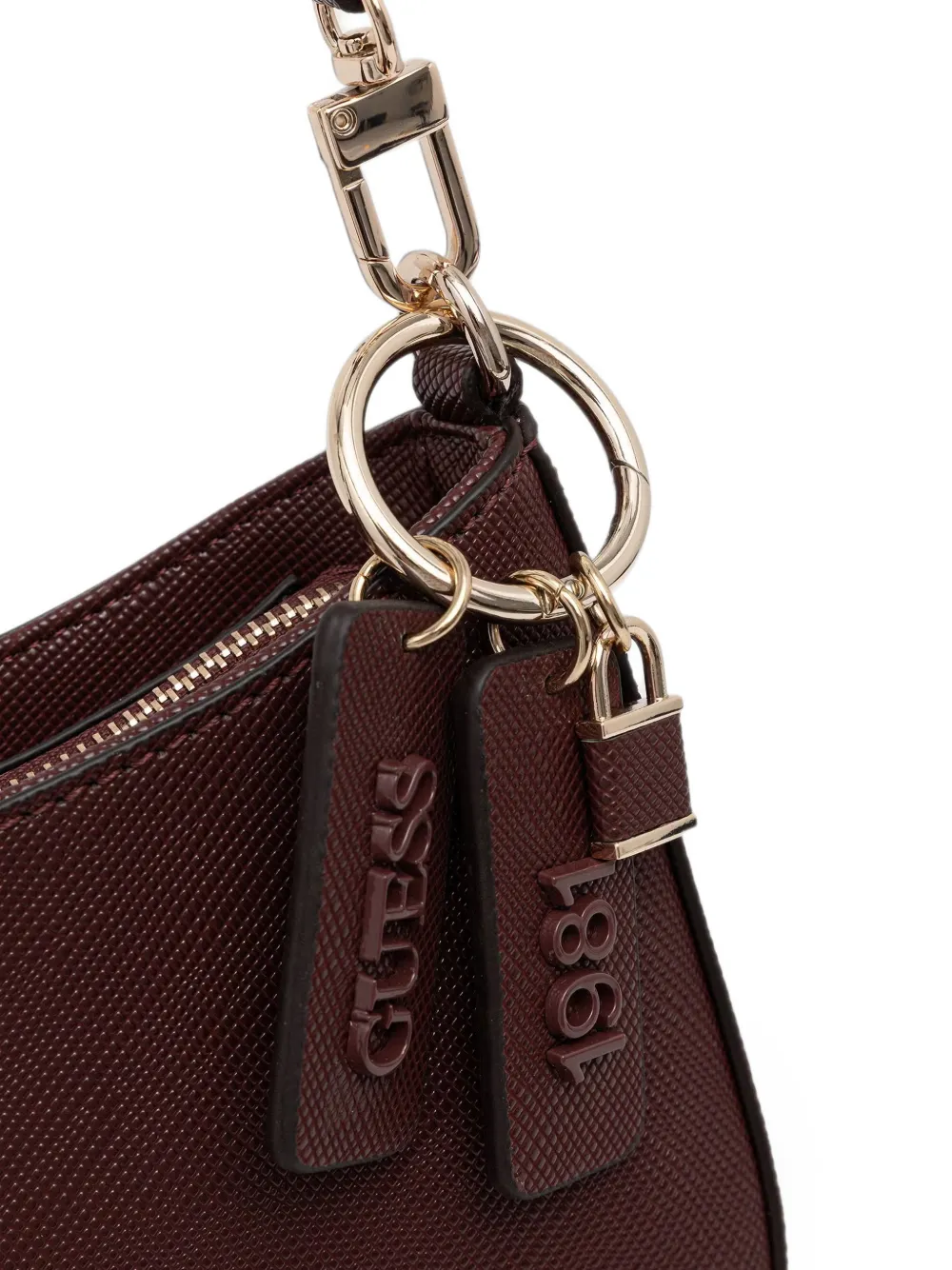GUESS USA Schoudertas met logoplakkaat Rood