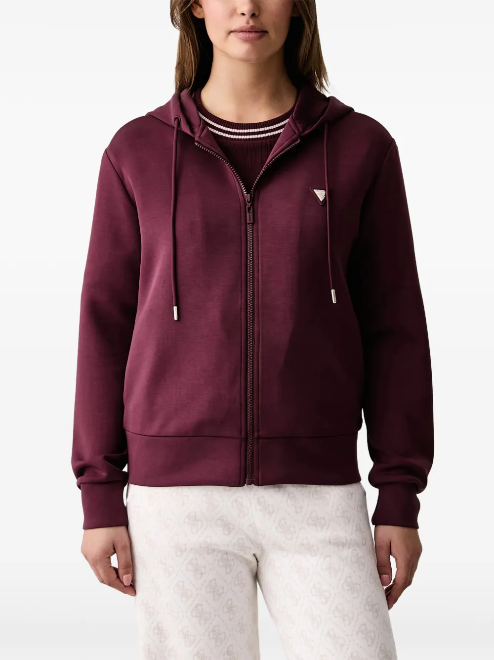 GUESS USA Full zip hoodie - Rot