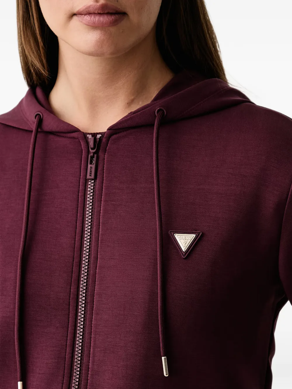 GUESS USA Full zip hoodie Rood