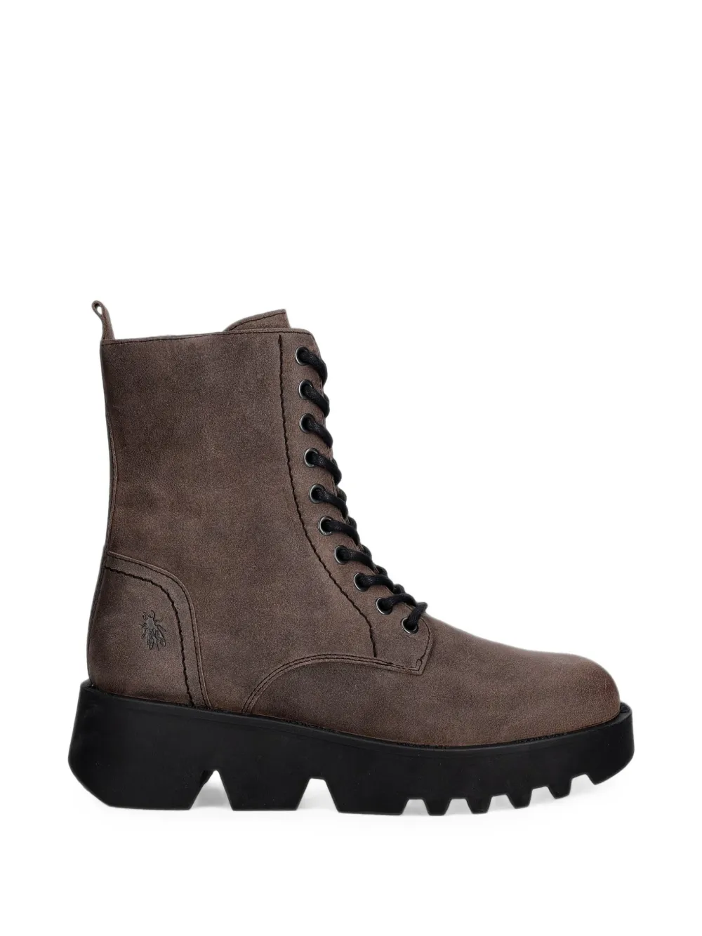Fly London lace-up platform boots Bruin