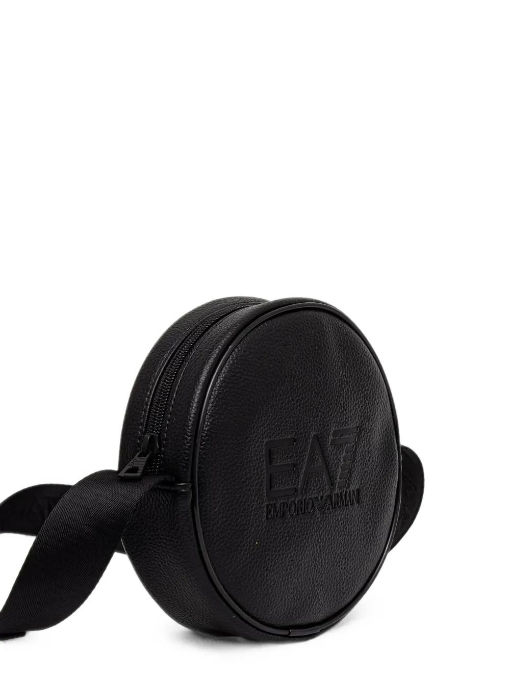 Ea7 Emporio Armani Crossbodytas met logo-reliëf Zwart