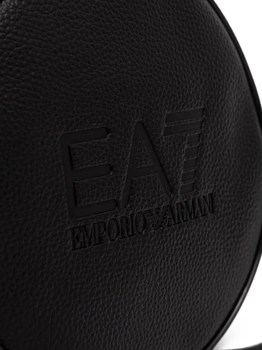 Ea7 Emporio Armani Crossbodytas met logo-reliëf Zwart