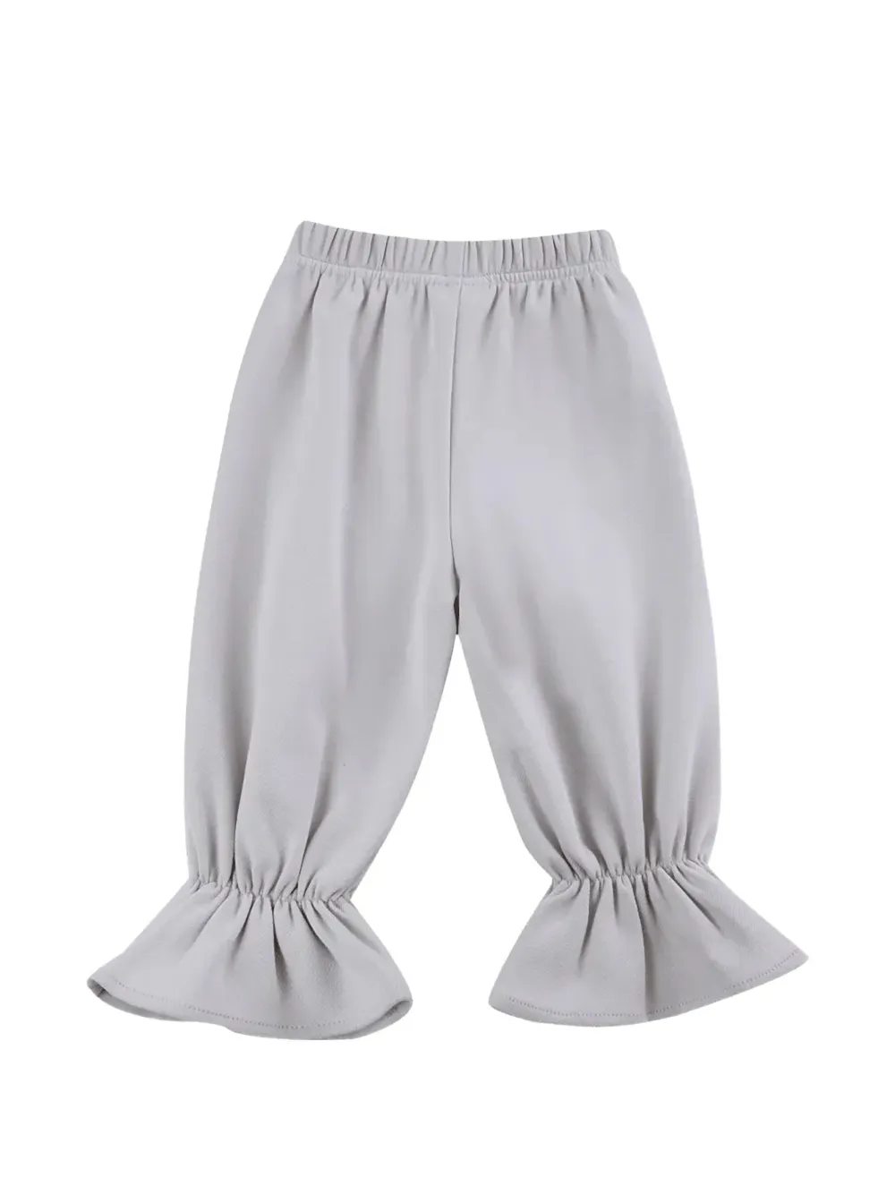 Donsje Lindelwa Trousers trainingsbroek met ruchesafwerking Grijs