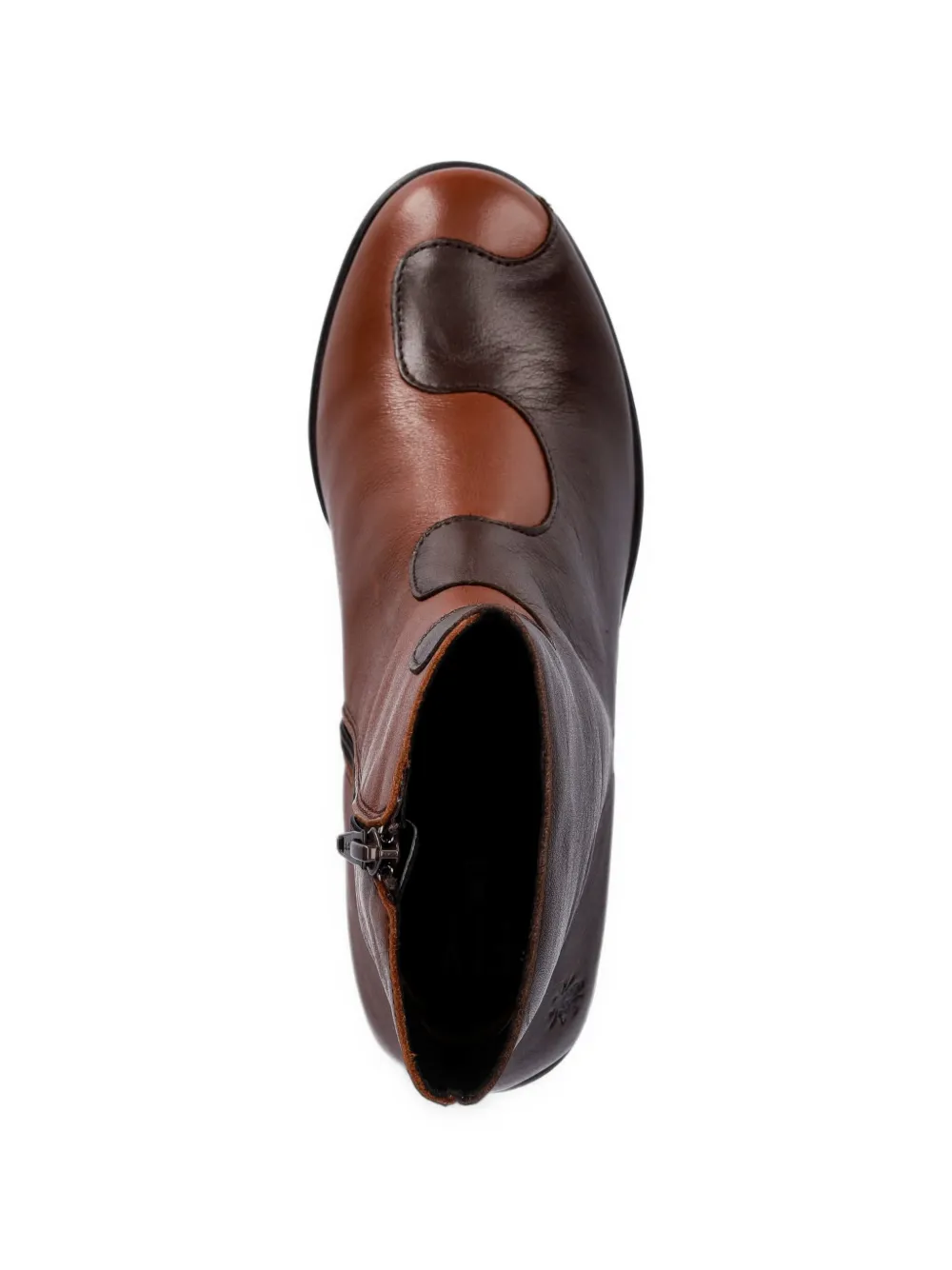 Fly London GIGS548FLY panelled leather boots Bruin