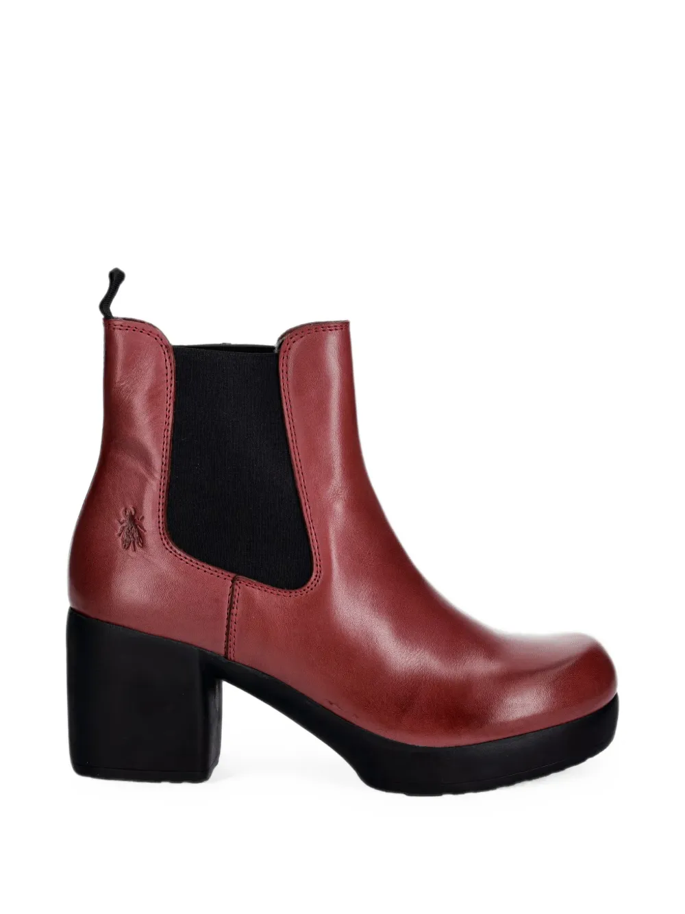 Fly London FAMY524FLY leather Chelsea boots Rood