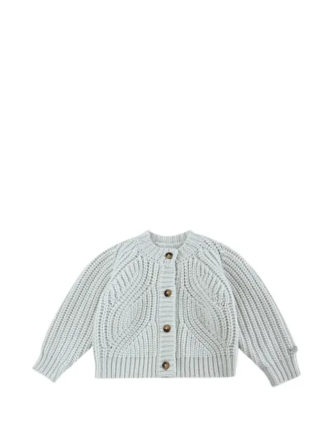 Donsje Rikkie cable-knit chunky cardigan