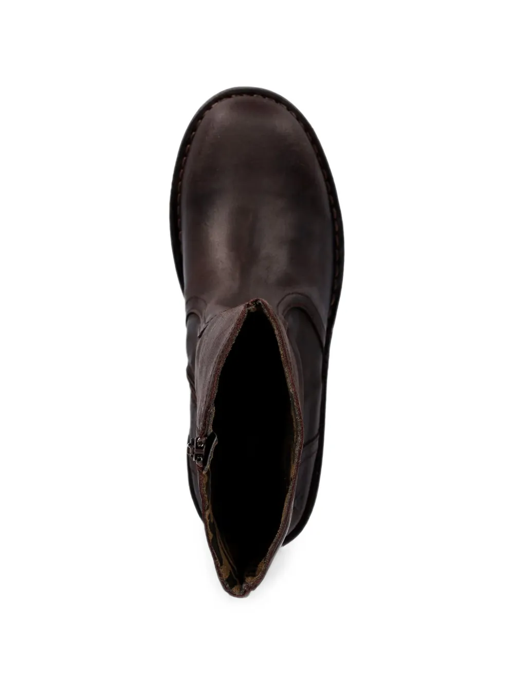 Fly London NORE191FLY zip-up leather boots Bruin