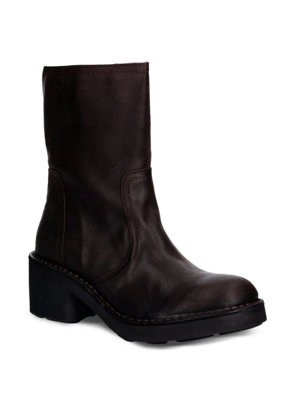 Fly London NORE191FLY zip-up Leather Boots | Brown | FARFETCH