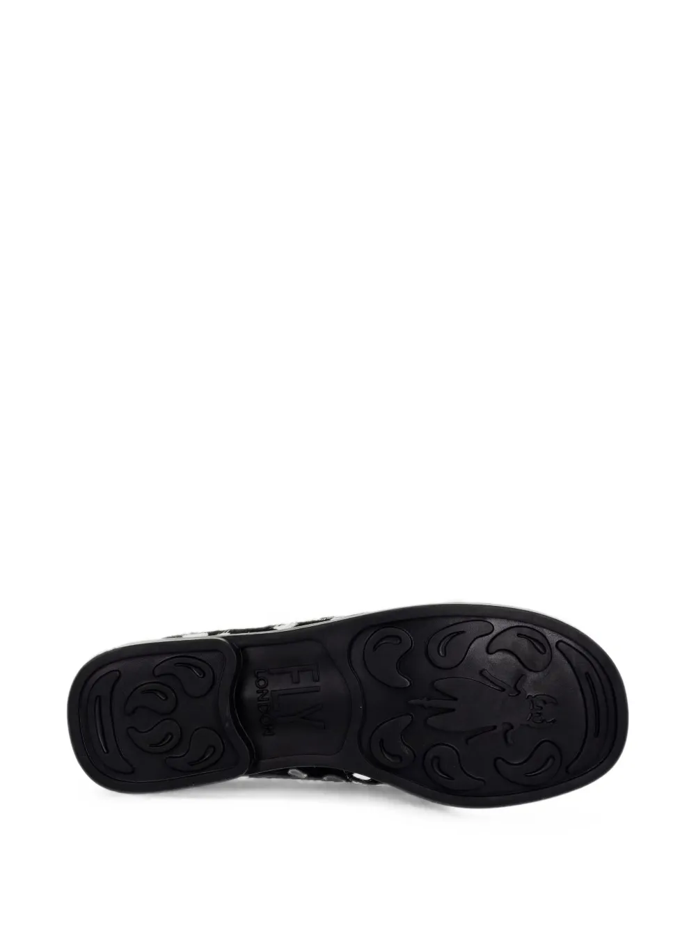 Fly London ANKI534FLY polka-dot pony-hair loafers Zwart