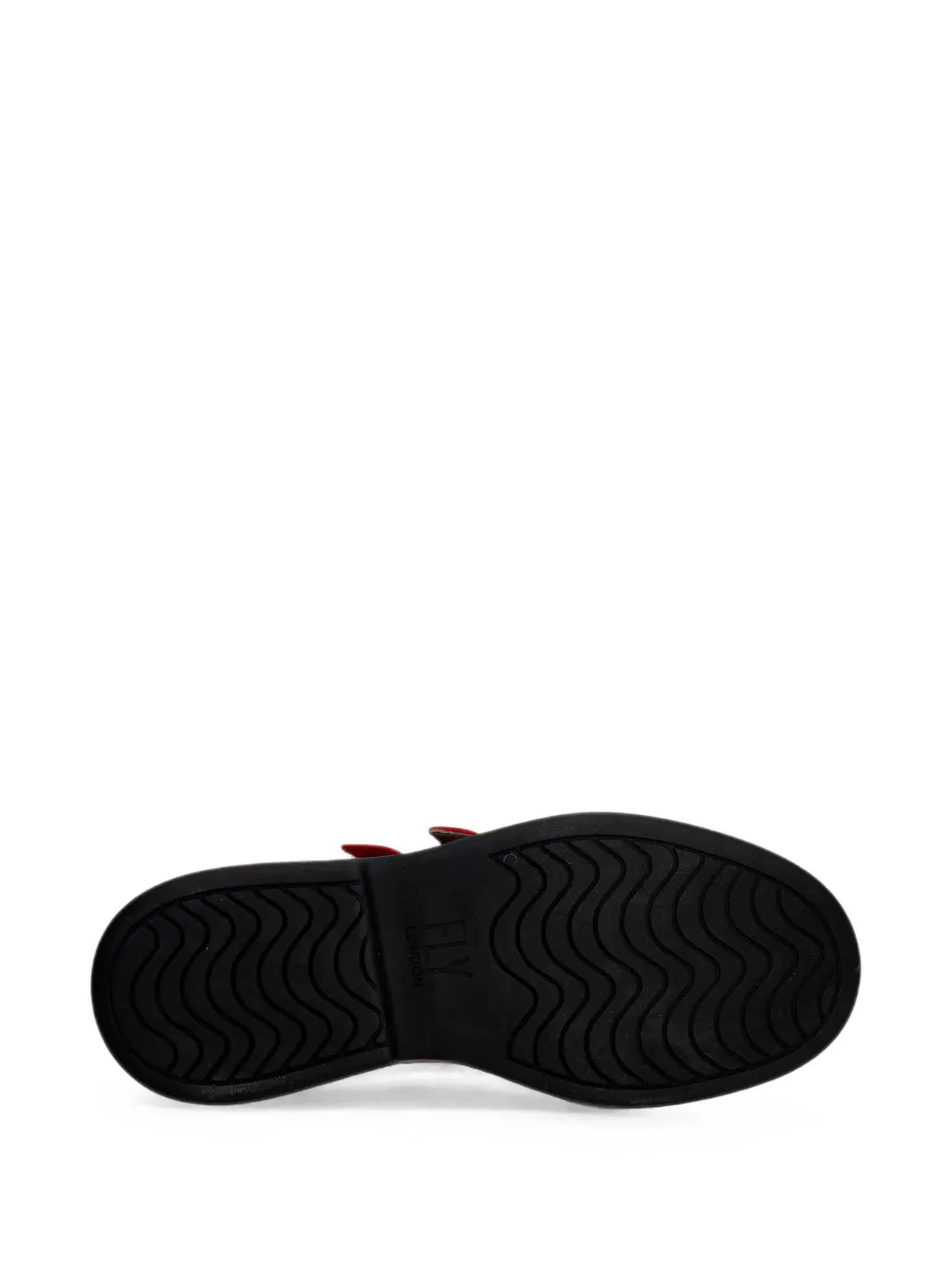 Fly London MILY532FLY buckle-strap platform shoes Rood