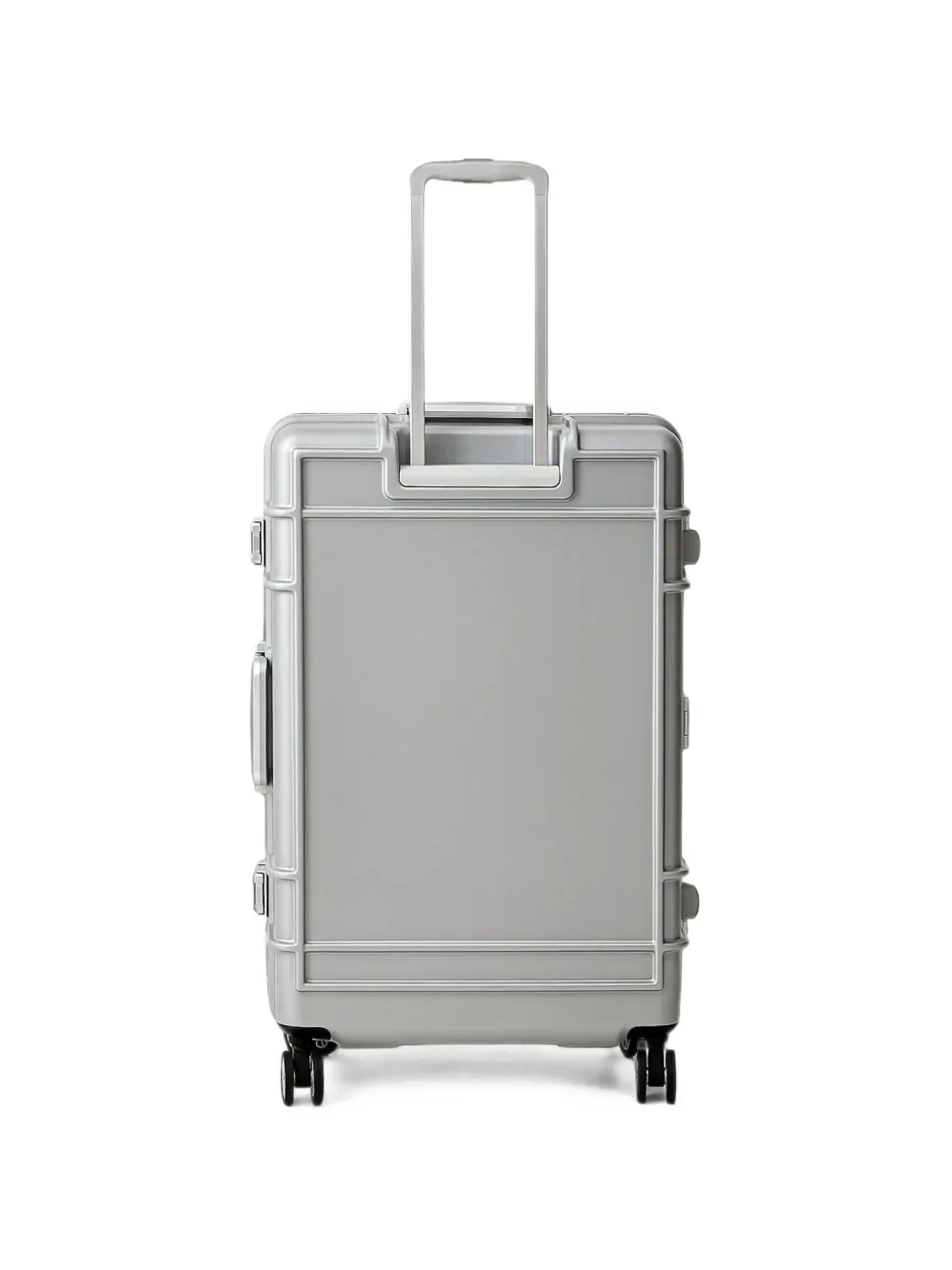 Eastpak Grote Resist'r Case hardshell koffer met logopatch Zilver