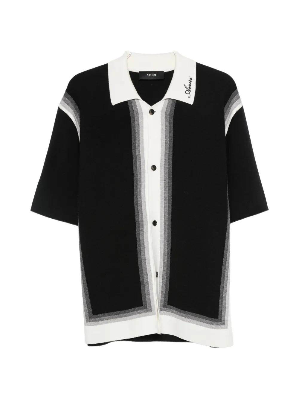 AMIRI logo-embroidered shirt - Nero