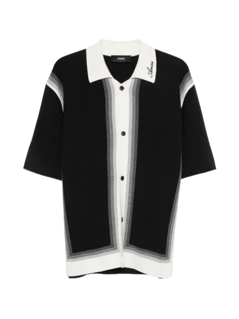 AMIRI logo-embroidered shirt