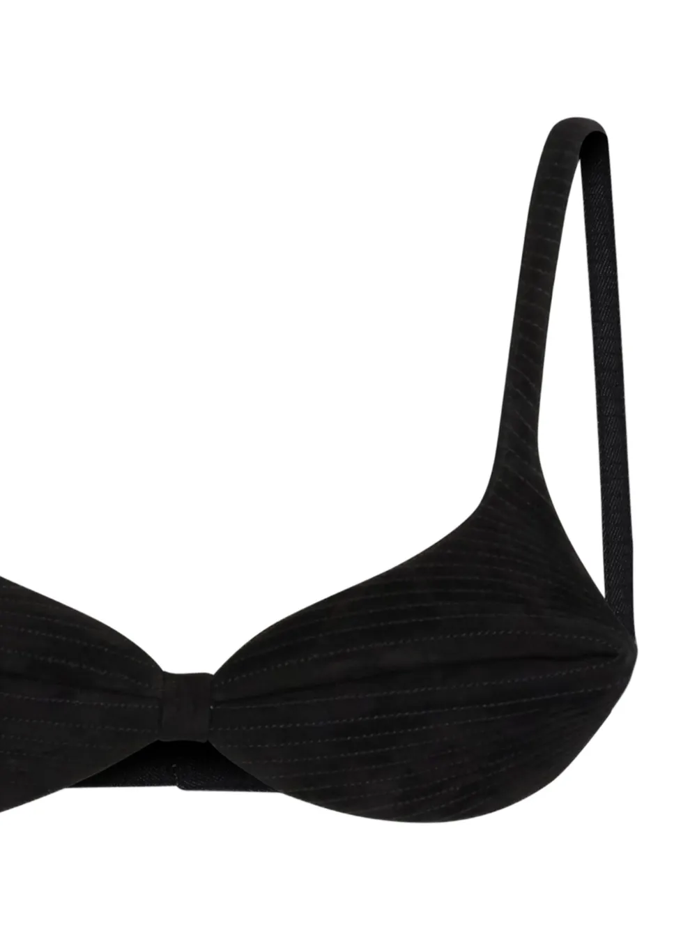 Jean Paul Gaultier Leren top Zwart
