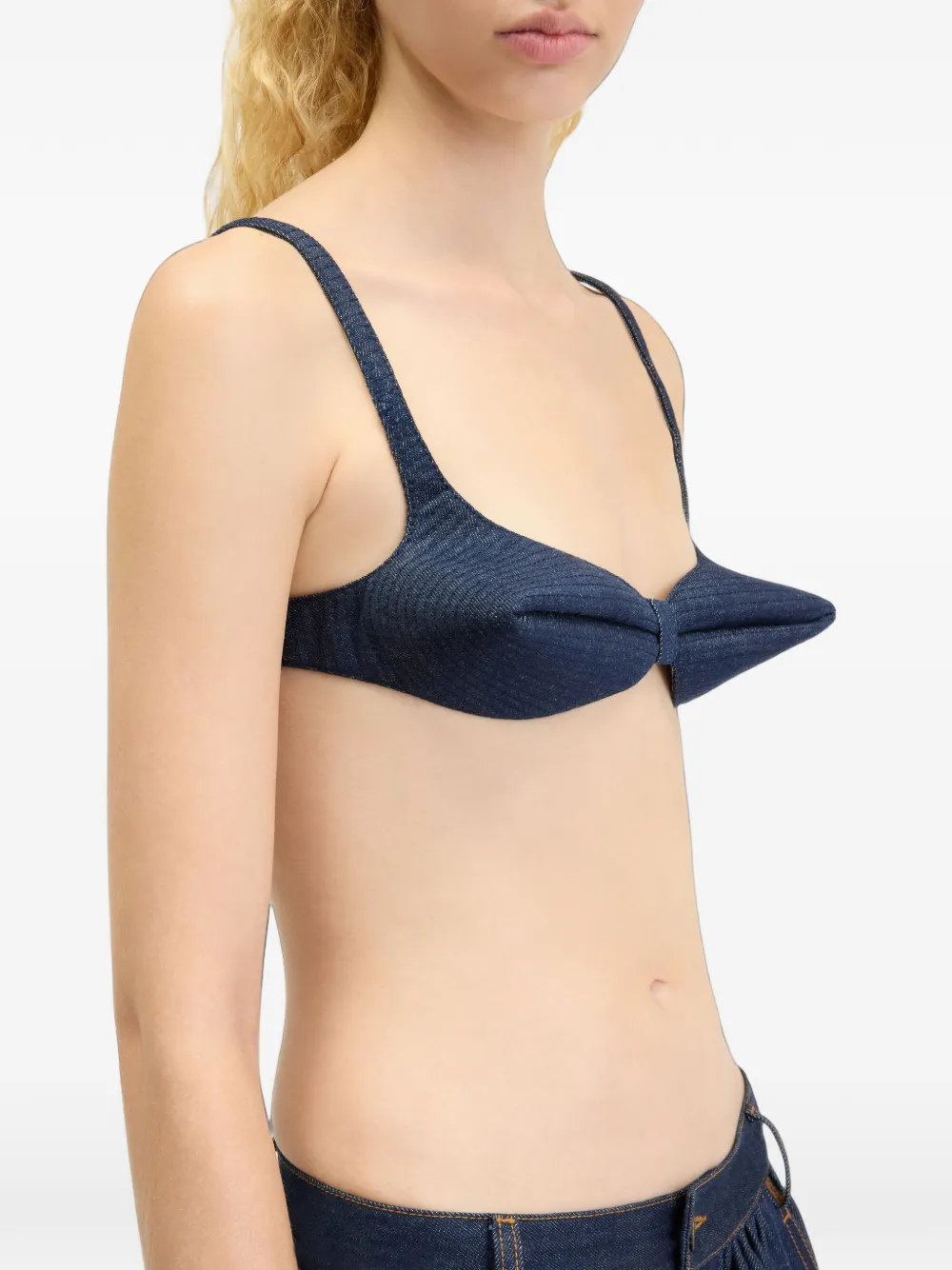 Jean Paul Gaultier Conic top Blauw