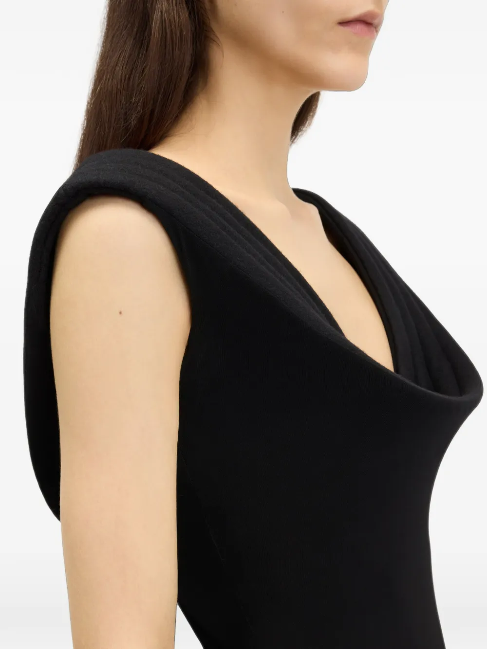 Jean Paul Gaultier Jersey body Zwart