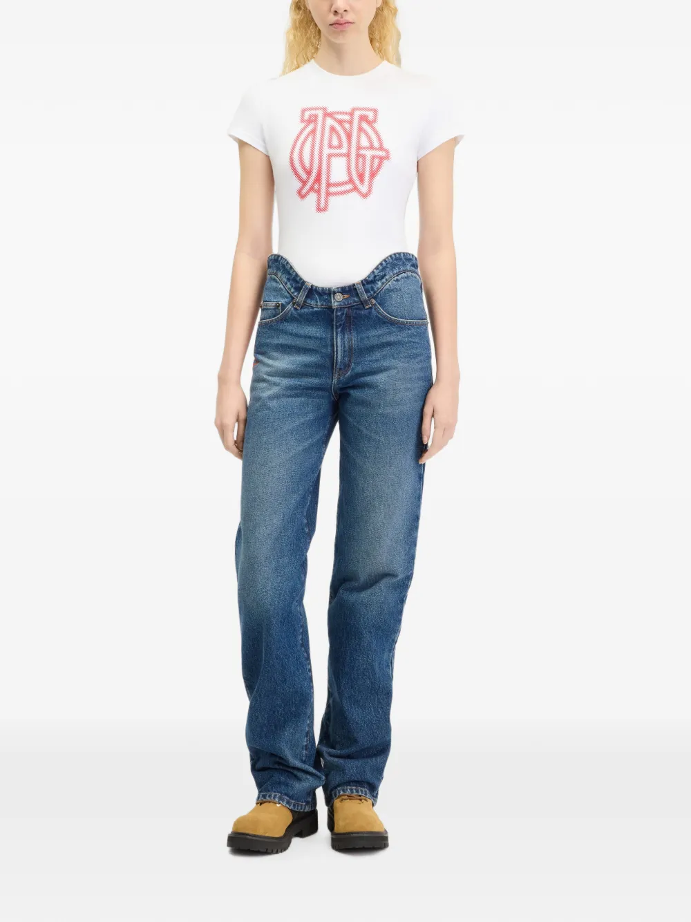 Jean Paul Gaultier The JPG baby T-shirt Wit