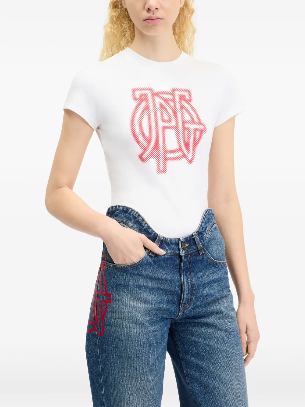 Jean Paul Gaultier The JPG baby T-shirt Wit