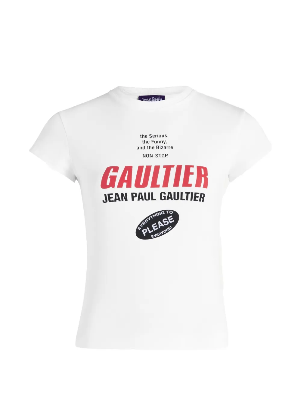 Jean Paul Gaultier The Gaultier Baby T-shirt In White