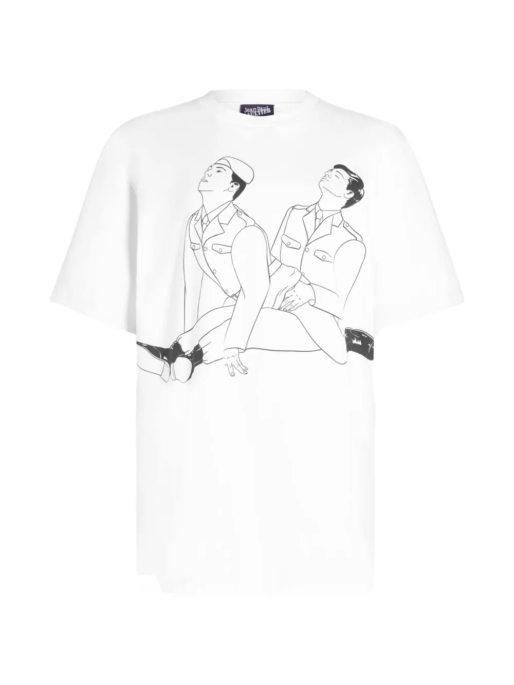 Jean Paul Gaultier T-shirt The Kamasutra oversize - Bianco