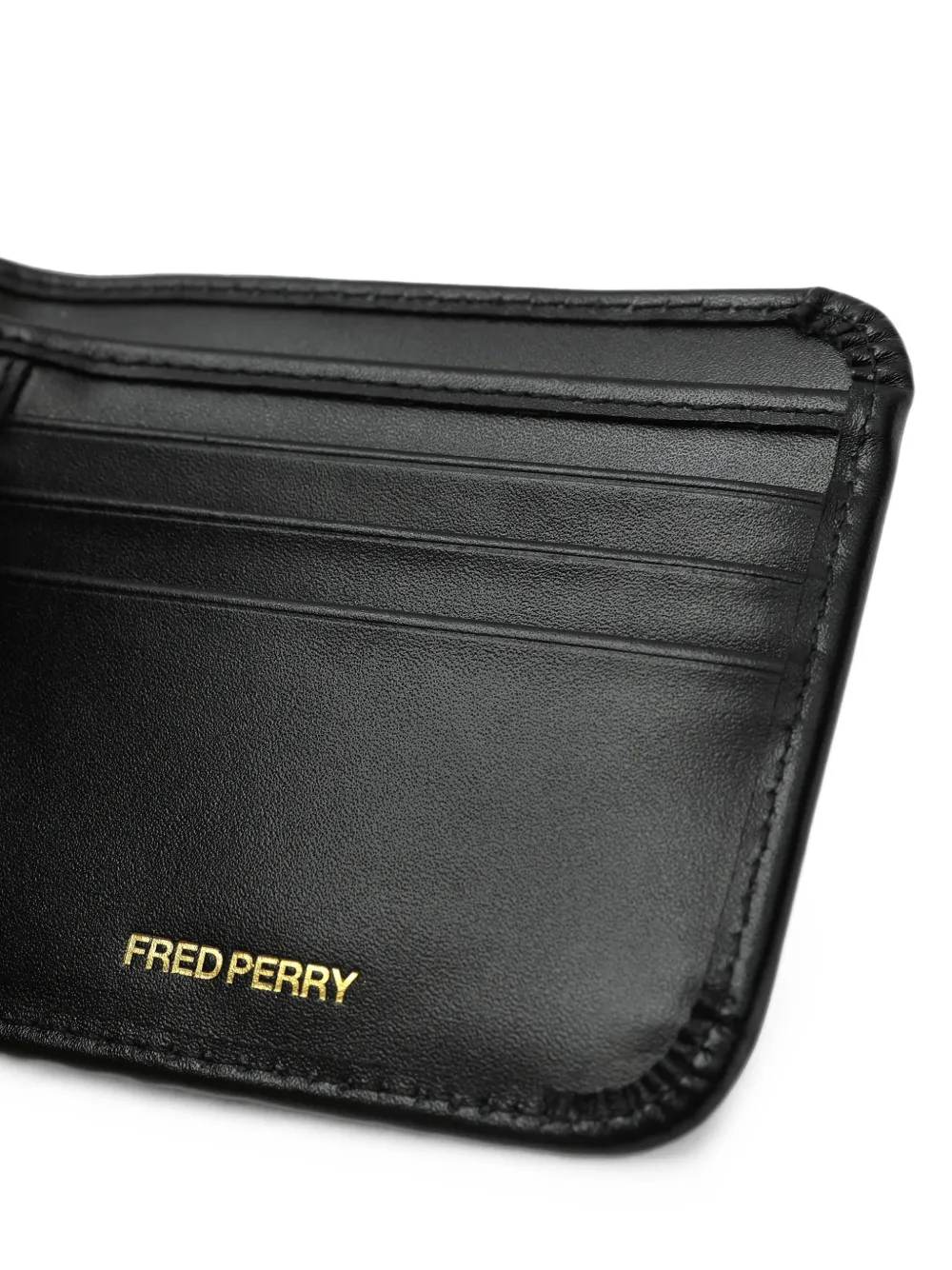 Fred Perry Portemonnee met geborduurd logo Zwart