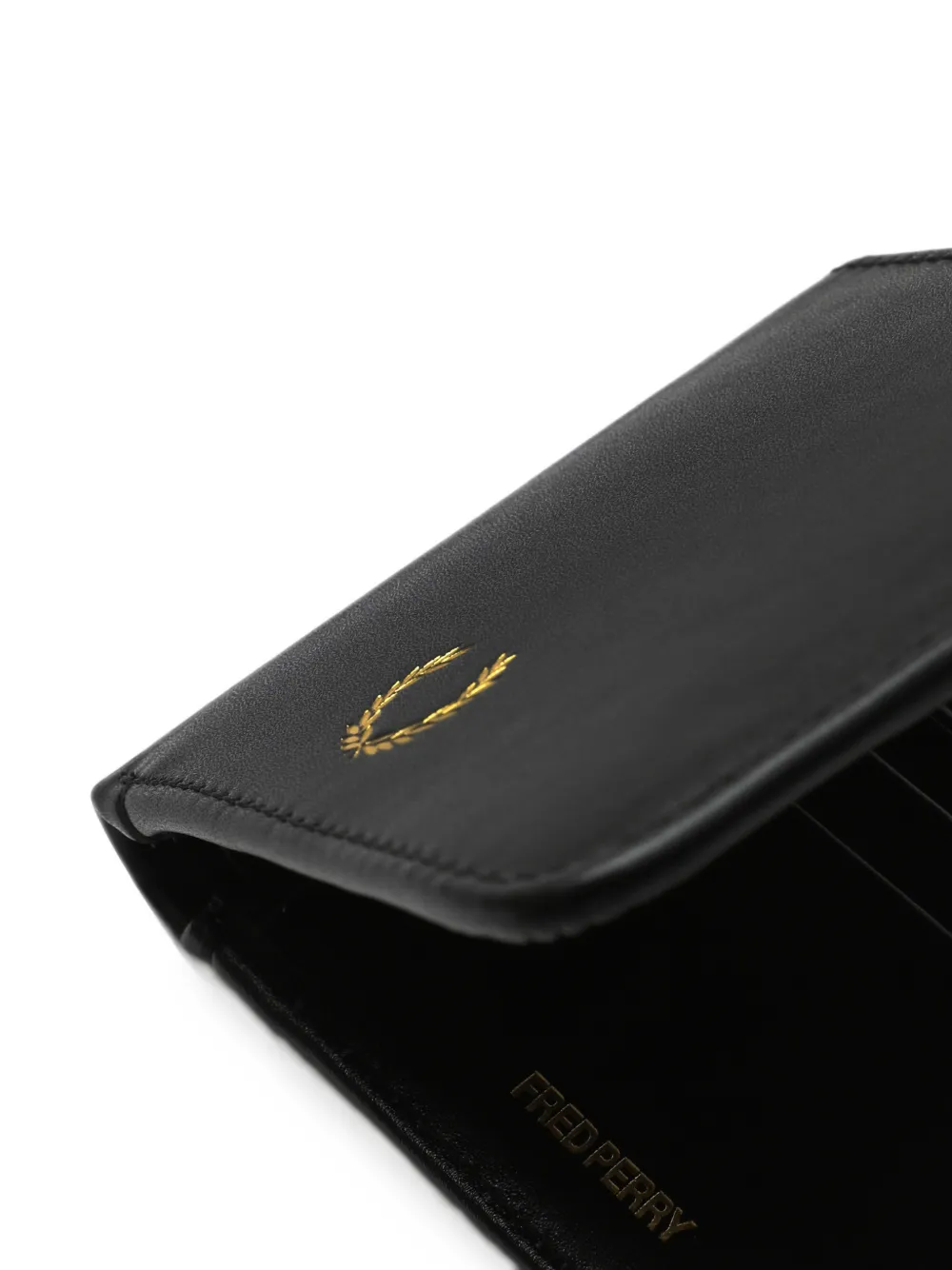 Fred Perry Portemonnee met geborduurd logo Zwart