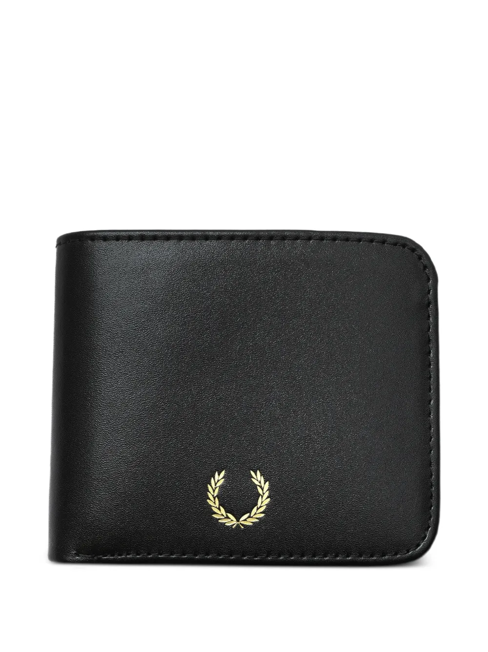 Fred Perry Portafoglio bi-fold con logo - Nero