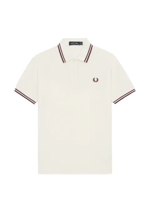 Fred Perry twin-tipped piqué polo top