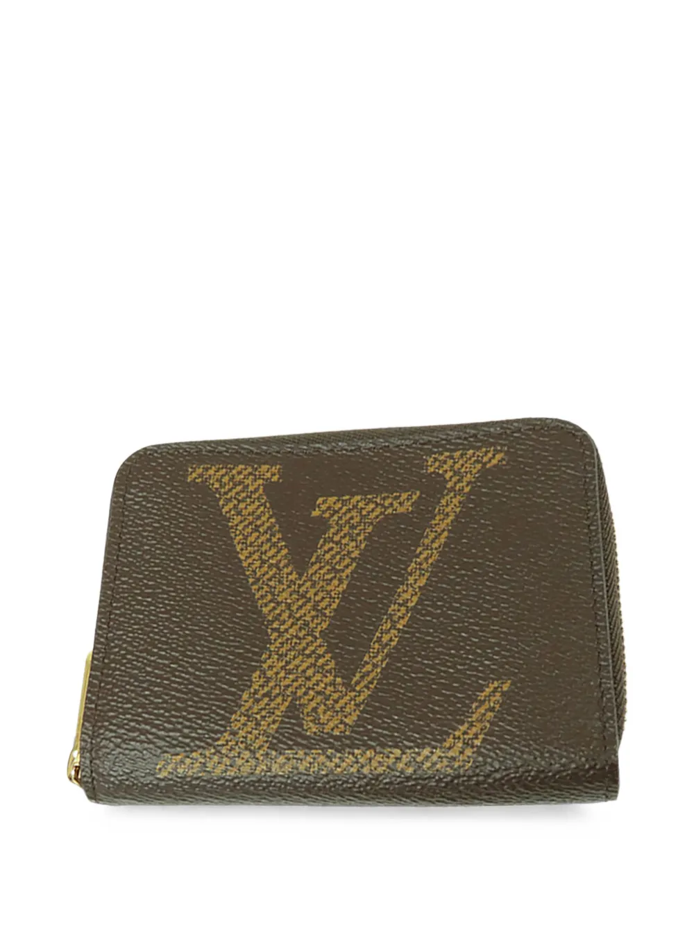 Louis Vuitton Pre-Owned 2020 Monogram Giant Zippy Purse coin pouch - Braun