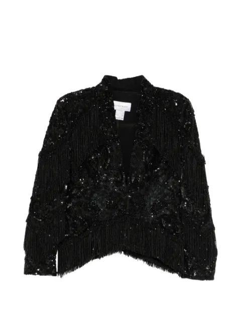 Zuhair Murad chaqueta con flecos y cuentas