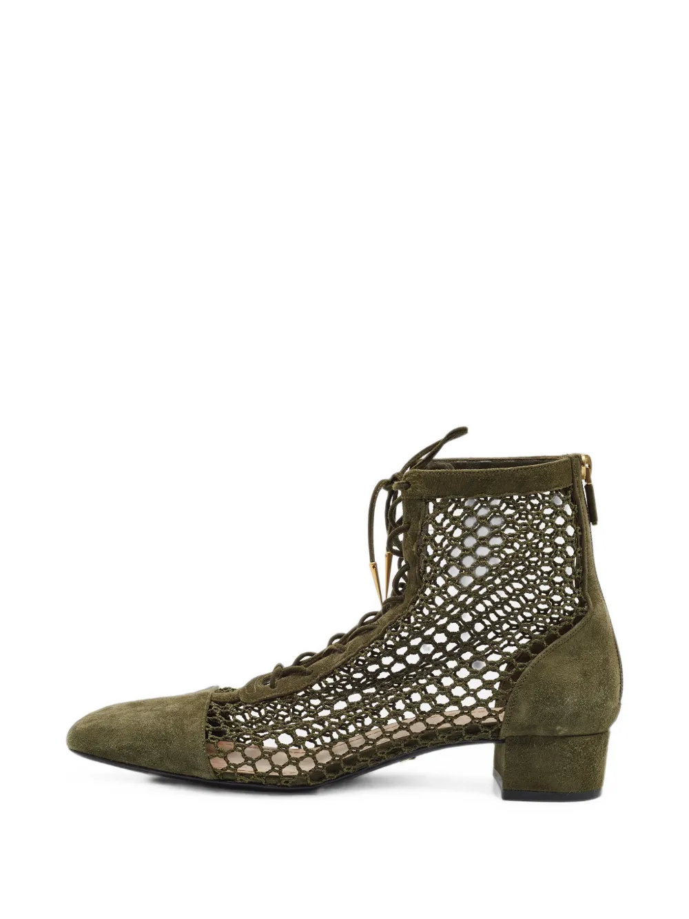 Christian Dior Pre-Owned D-Naughtily ankle boots - Grün