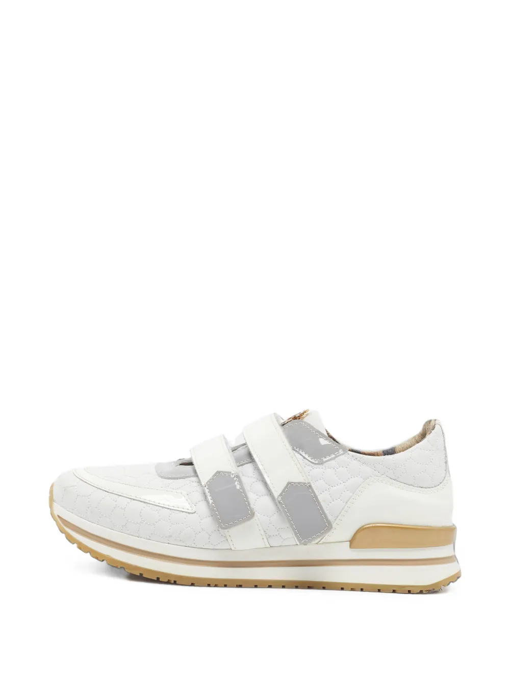 Roberto Cavalli Vintage quilted low-top sneakers - Weiß