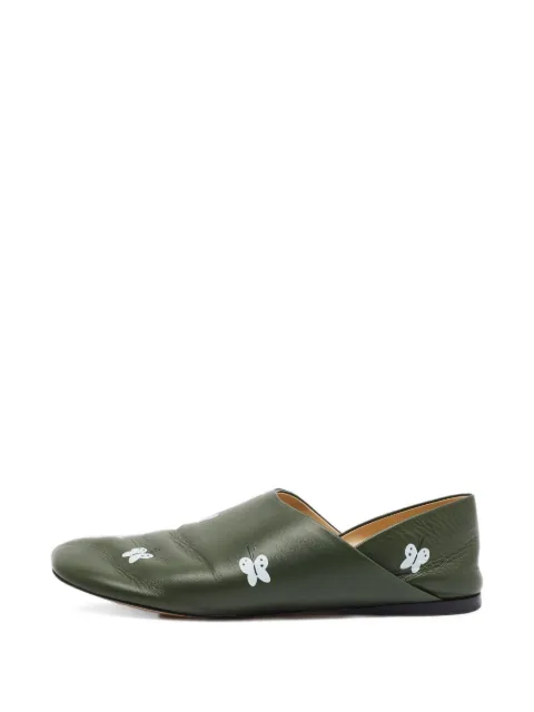 Loewe Pre-Owned x Suna Fujita Toy panda-print slippers