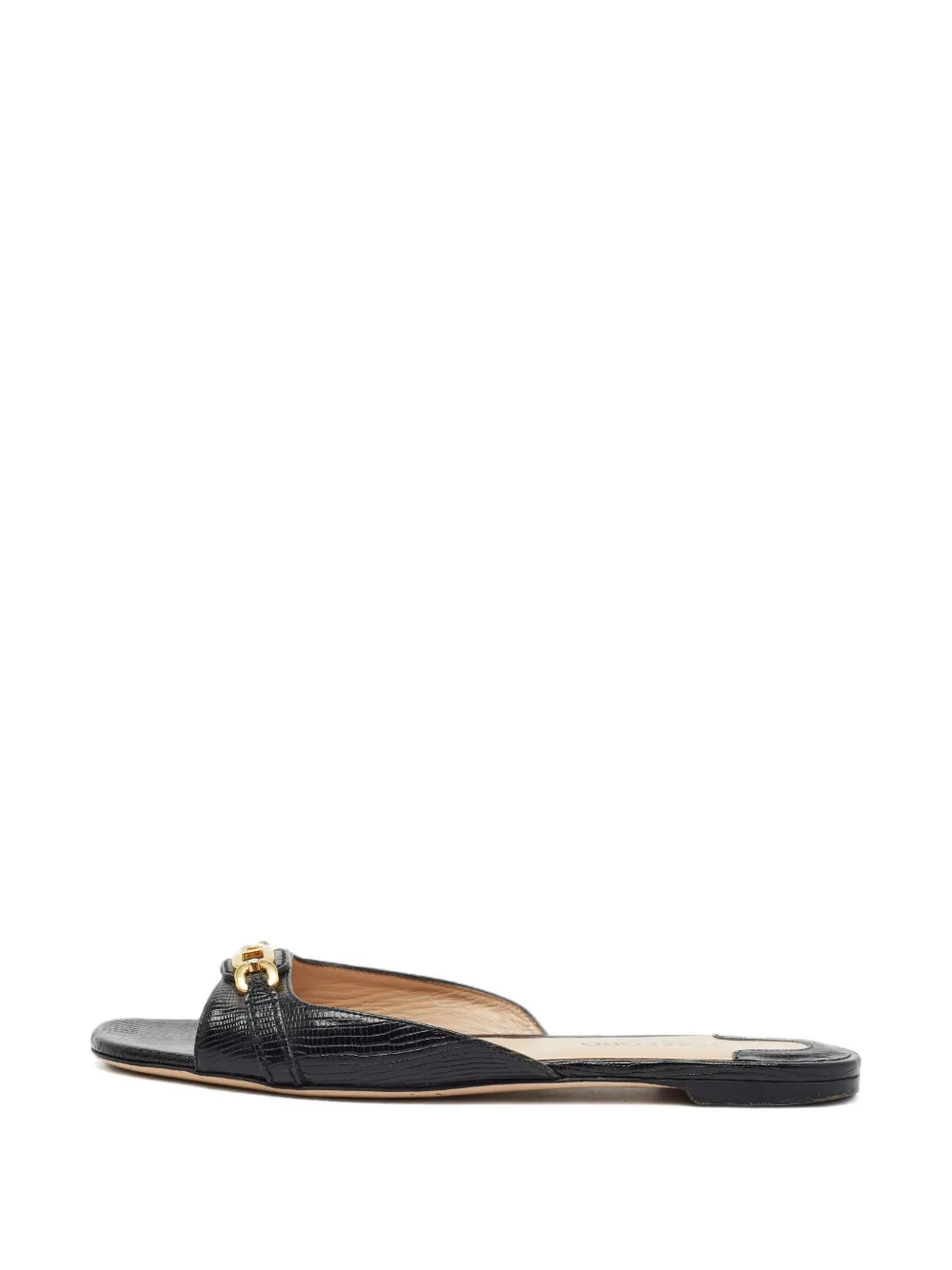Tom Ford Pre-Owned Whitney flat sandals - Schwarz