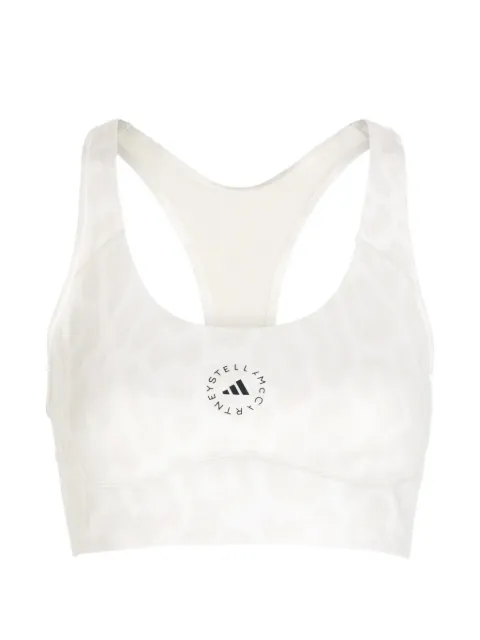 adidas by Stella McCartney Top esportivo com estampa de logo