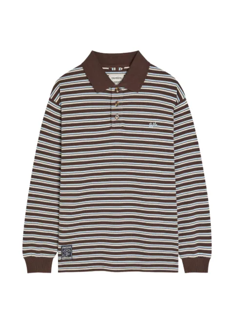 DAMSON MADDER Remie long-sleeve polo top
