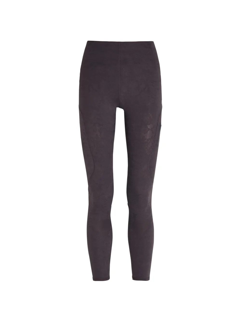 adidas by Stella McCartney floral-pattern performance leggings - Schwarz