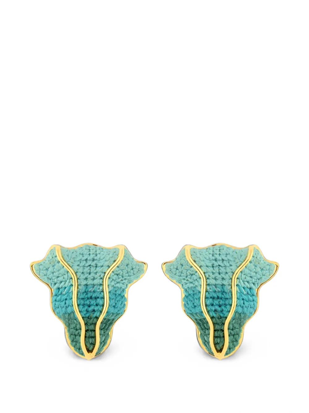 MARIA FRERING Resolução earrings - Gold