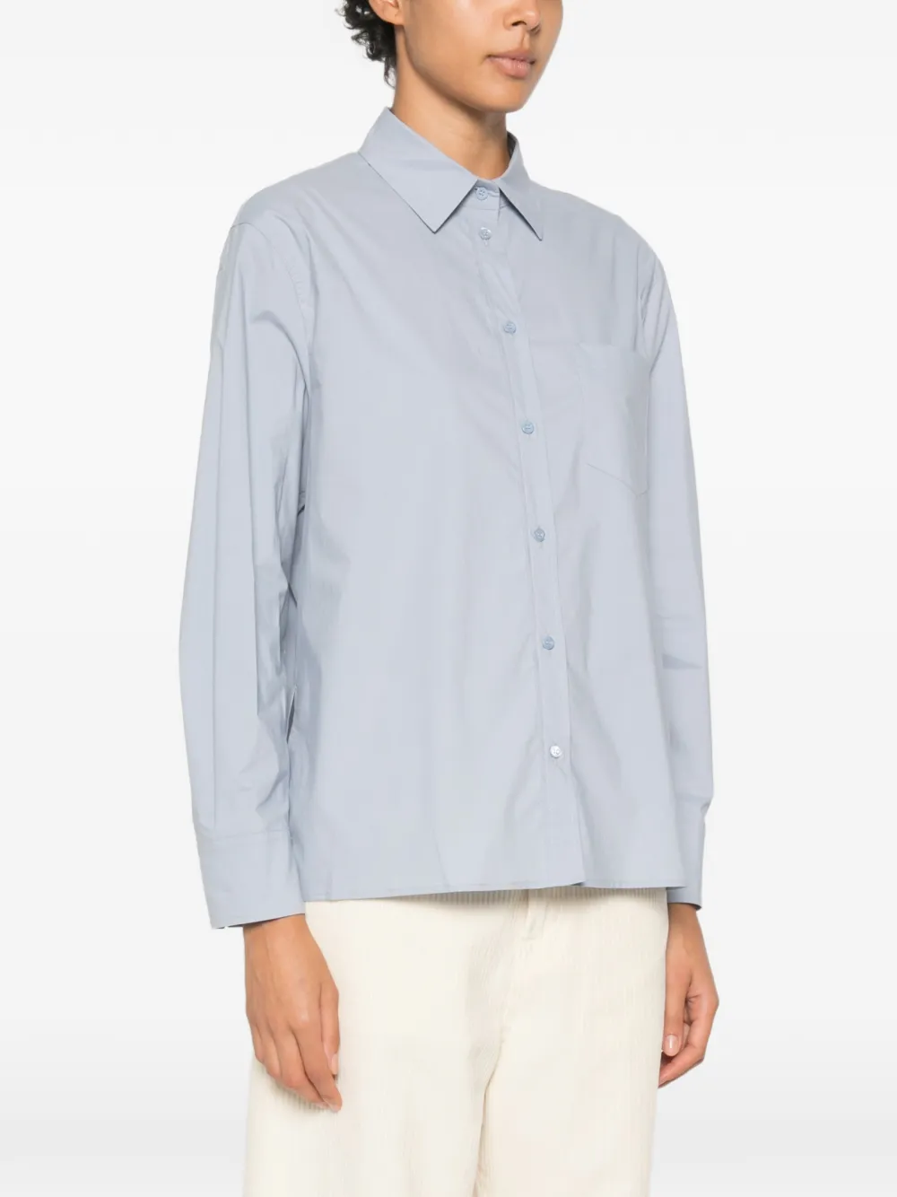Peserico Button-down overhemd Blauw