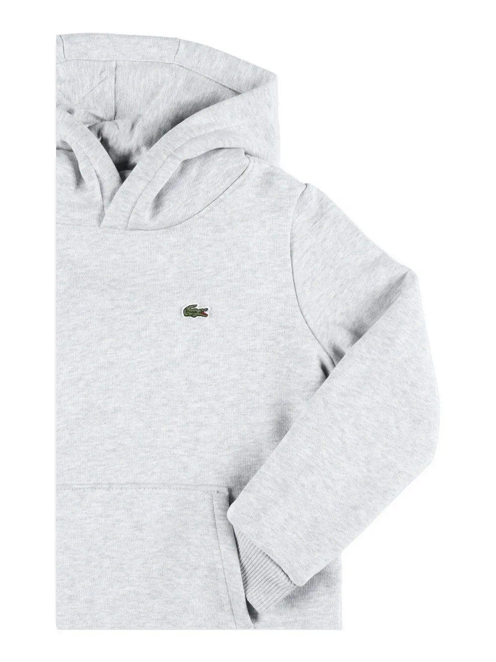 Lacoste Kids Hoodie met logopatch Grijs