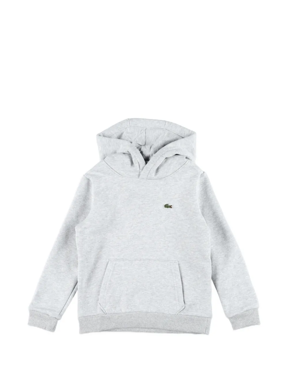 Lacoste Kids Hoodie met logopatch Grijs
