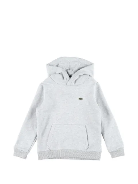 Lacoste Kids hoodie con parche del logo