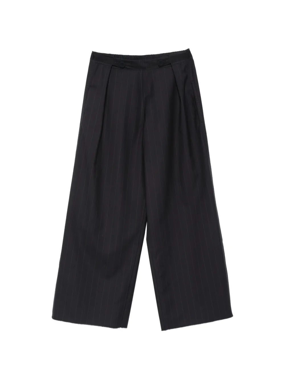 FRANCESCA MARCHISIO pinstripe wide-leg trousers